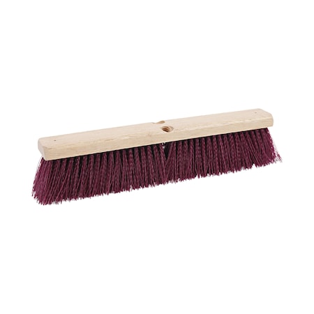 Boardwalk 18 in Sweep Face Broom Head, Maroon BWK20318